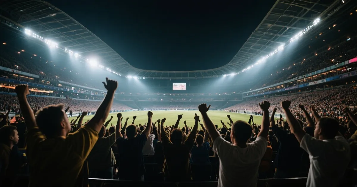 体育赛场氛围图